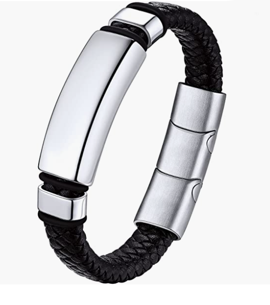 Leather Braided Viking Bracelets for Men Boys,