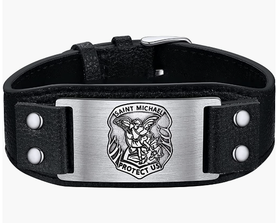 Leather Braided Viking Bracelets for Men Boys,