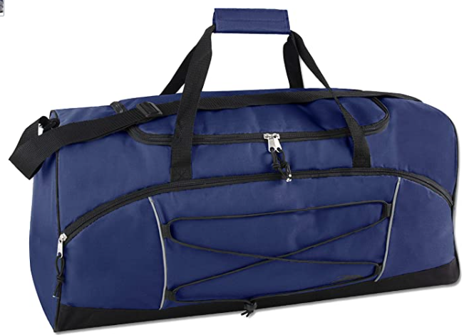 Heavy Duty Extra Large Sports Gym Equipment Travel Duffel Bag for Men