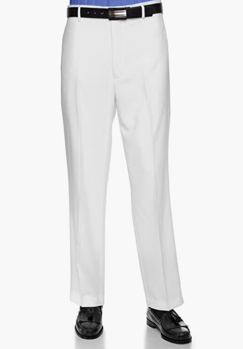 Front Traditional Fit Dress Pant