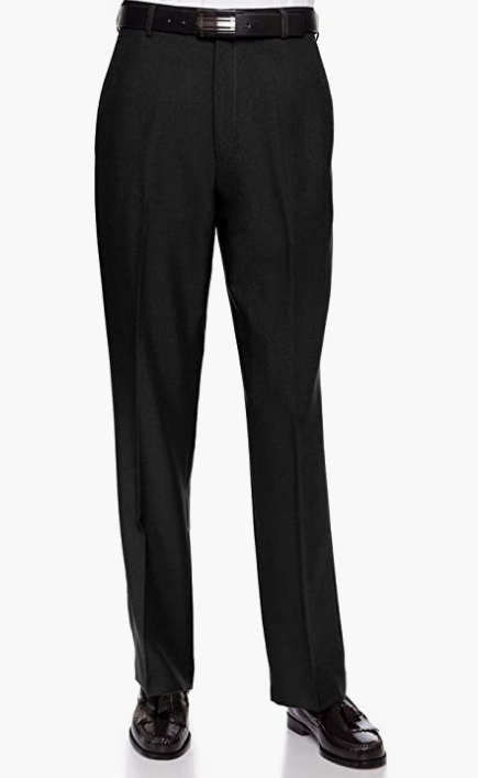 Front Traditional Fit Dress Pant