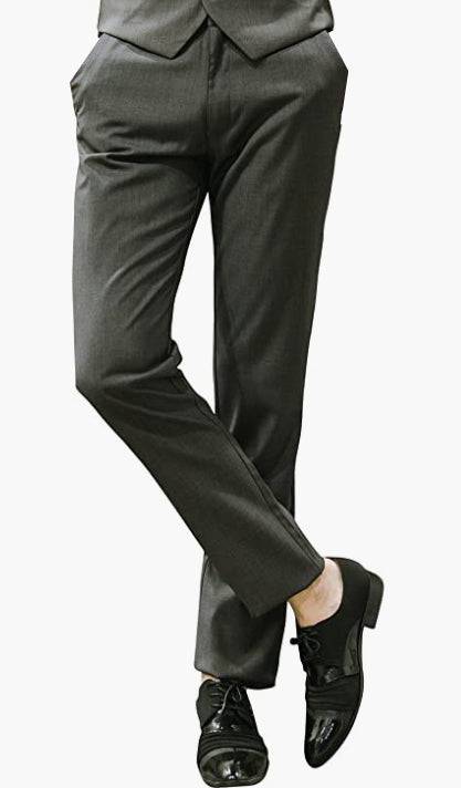 MEN Modeling Front Flat Pant For OFFICE , And Wedding