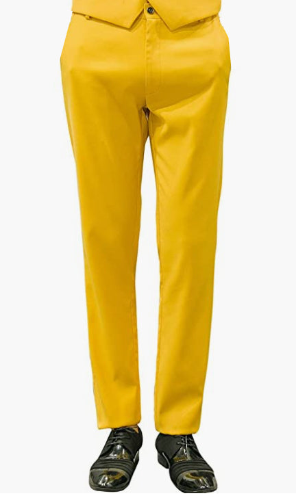 MEN Modeling Front Flat Pant For OFFICE , And Wedding