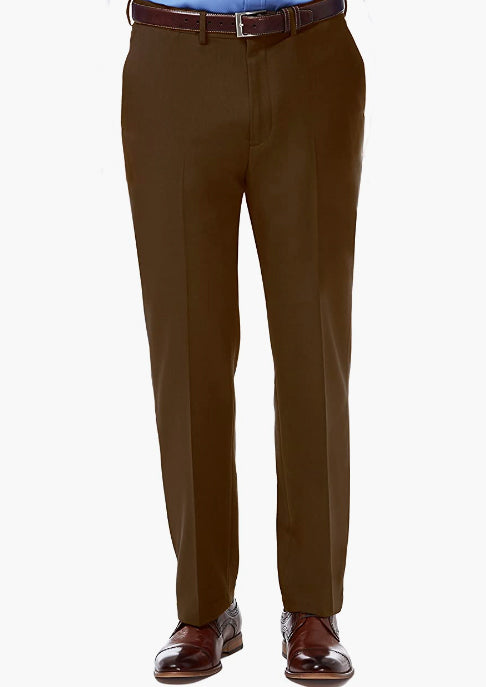 Expandable Waist Pant Classic Fit Flat
