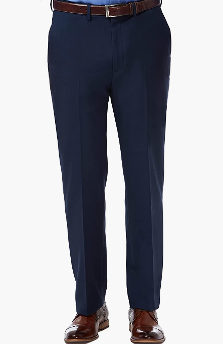 Expandable Waist Pant Classic Fit Flat