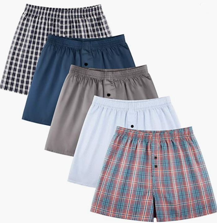 Classic Boxers Shorts Cotton Mens Underwears PACK