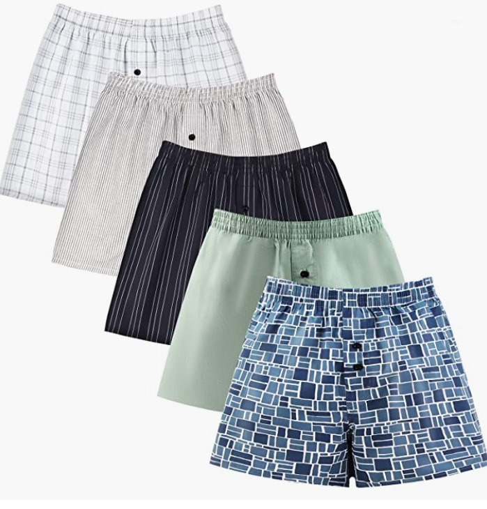 Classic Boxers Shorts Cotton Mens Underwears PACK