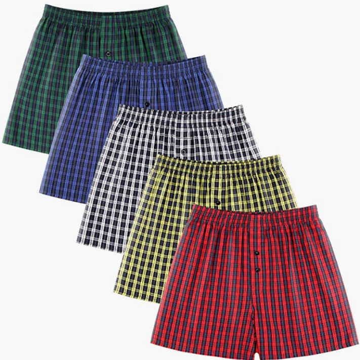 Classic Boxers Shorts Cotton Mens Underwears PACK