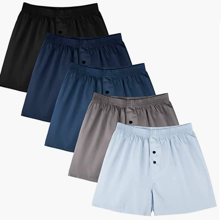 Classic Boxers Shorts Cotton Mens Underwears PACK