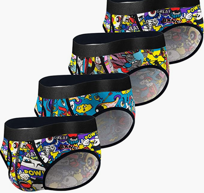 Men Soft Breathable Comfy Underwears Soft Breathable Comfy Multipack