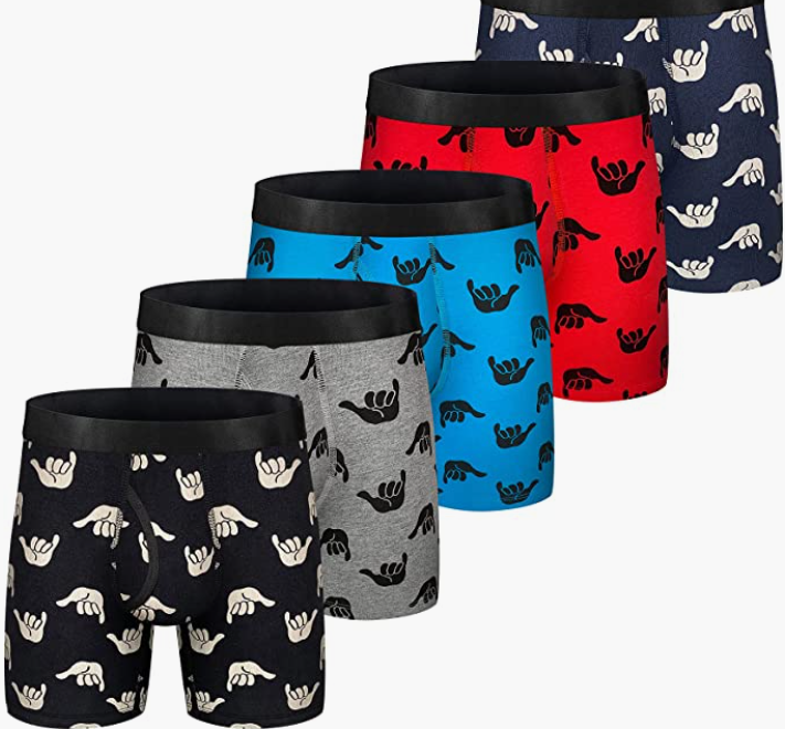 Mens Boxer Comfy Breathable Boxer