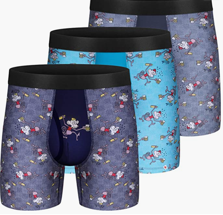 Mens Boxer Comfy Breathable Boxer