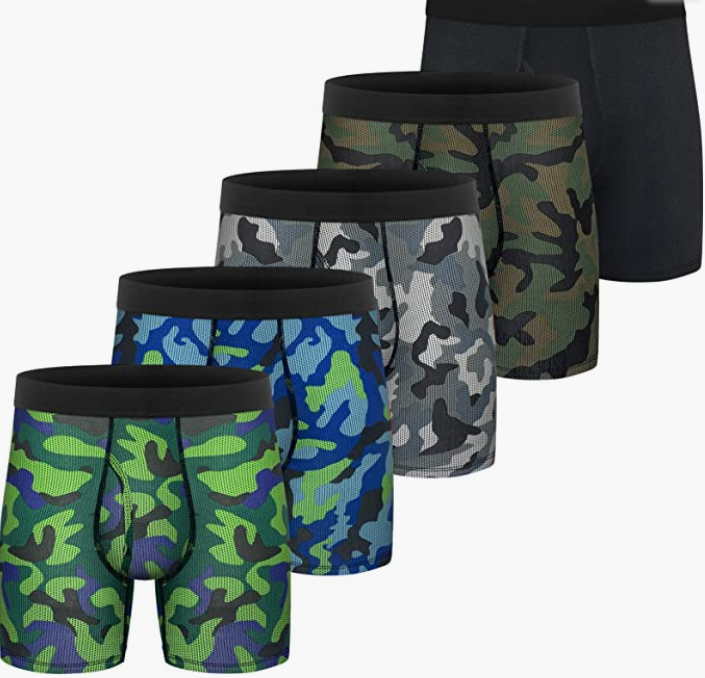 Mens Boxer Comfy Breathable Boxer