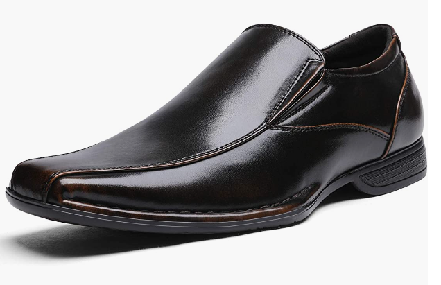 Men's Slip On Classic Square Toe Formal Shoes