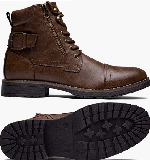 Men's Boots Fashion with Zipper