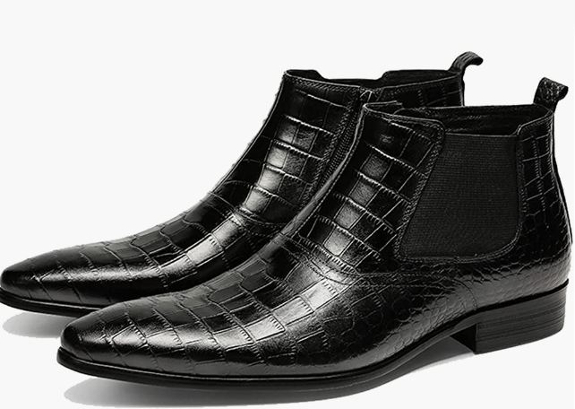 Men original Leather Boots