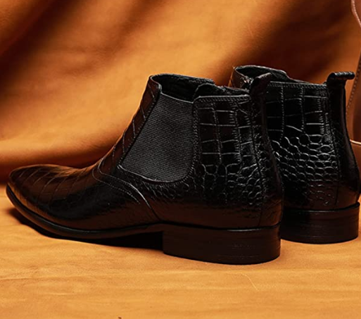Men original Leather Boots