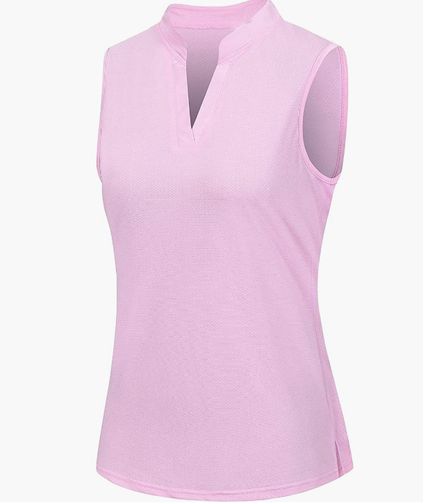 Womens Sleeveless Shirt Lightweight Sport Top