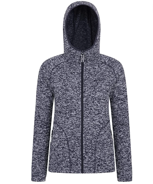 Sport Womens Fleece Jacket - Full Zip Winter Top