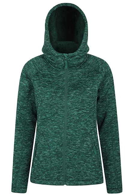 Sport Womens Fleece Jacket - Full Zip Winter Top