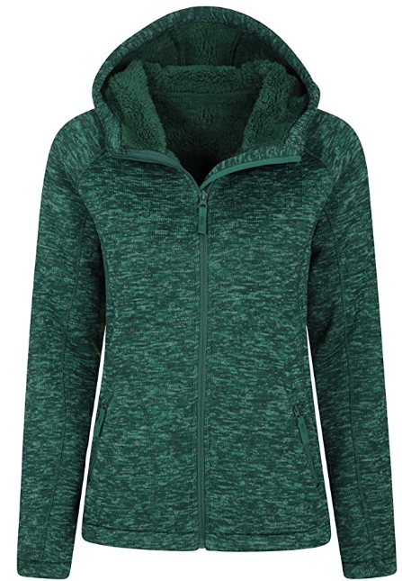 Sport Womens Fleece Jacket - Full Zip Winter Top