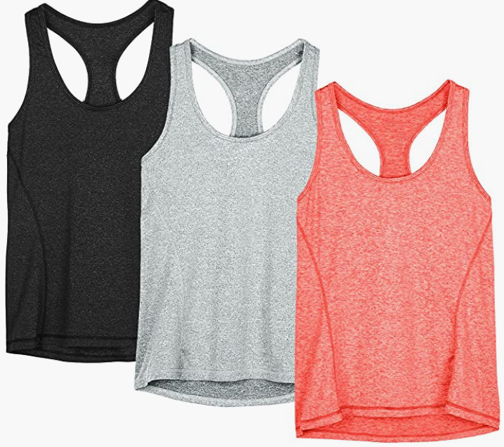 Workout Tops for Women - Athletic Yoga Tops, Running Exercise and Gym
