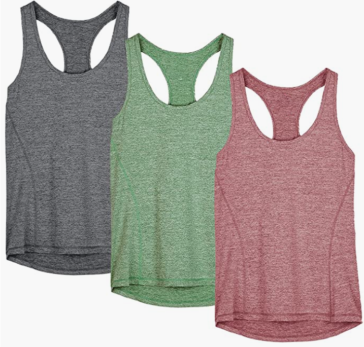 Workout Tops for Women - Athletic Yoga Tops, Running Exercise and Gym
