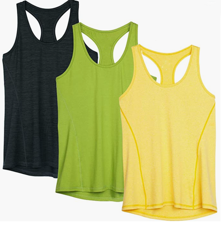 Workout Tops For Women - Athletic Yoga Tops, Running Exercise And Gym