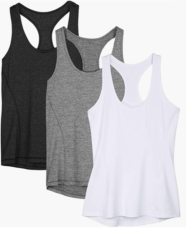 Workout Tops For Women - Athletic Yoga Tops, Running Exercise And Gym