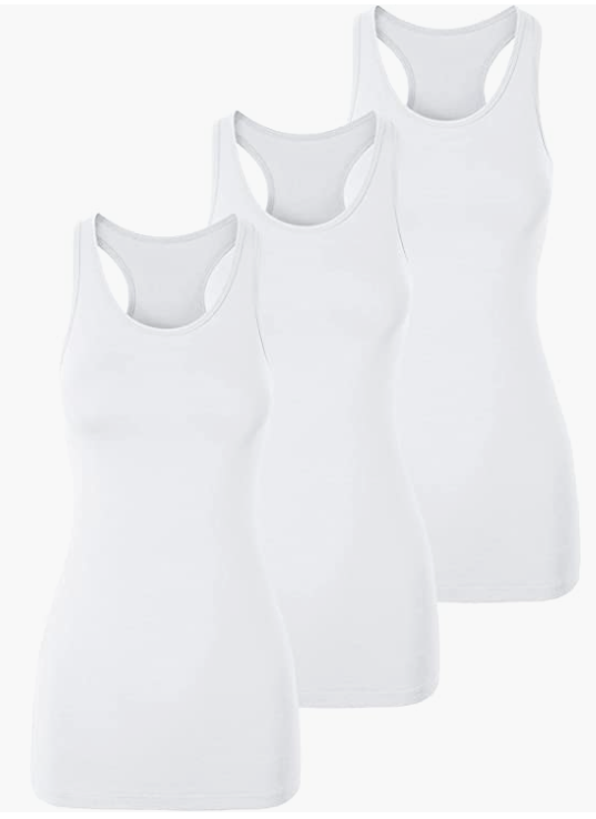 Sleeveless Yoga Shirts Workout Tops 3 Pack