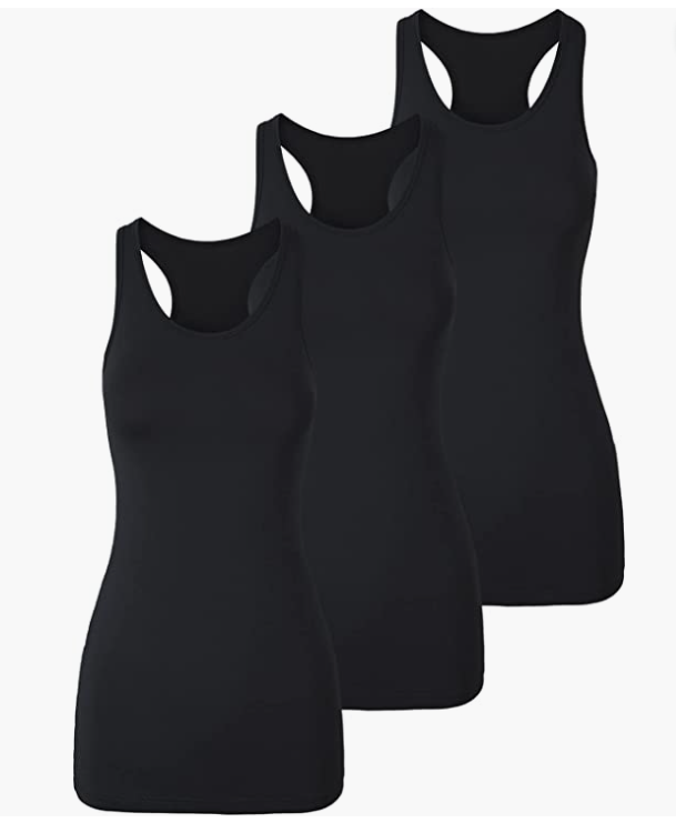 Sleeveless Yoga Shirts Workout Tops 3 Pack