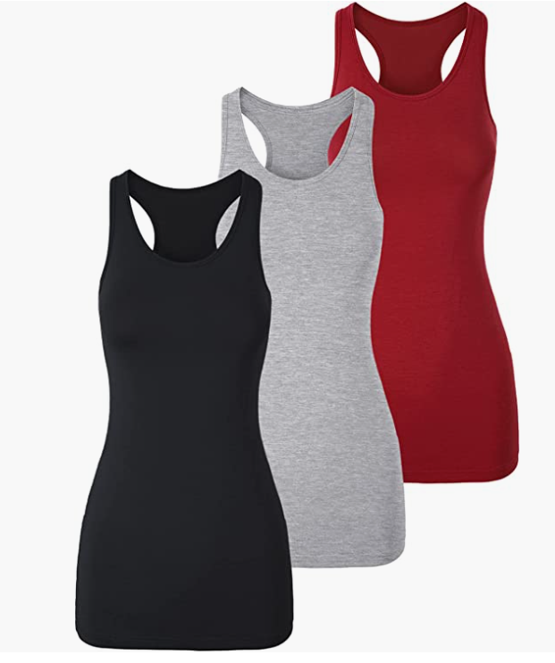 Sleeveless Yoga Shirts Workout Tops 3 Pack