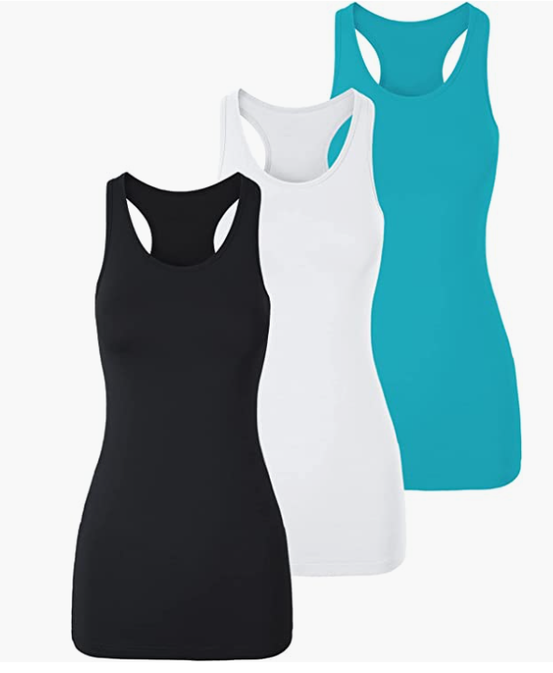 Sleeveless Yoga Shirts Workout Tops 3 Pack