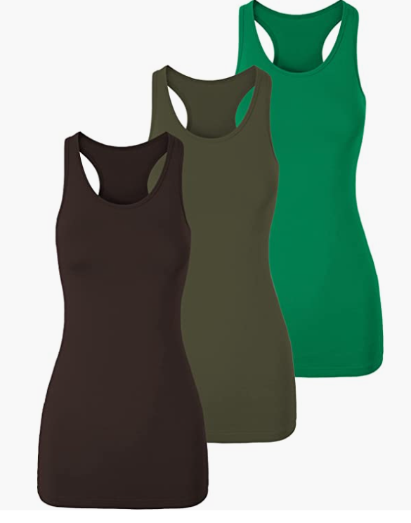 Sleeveless Yoga Shirts Workout Tops 3 Pack