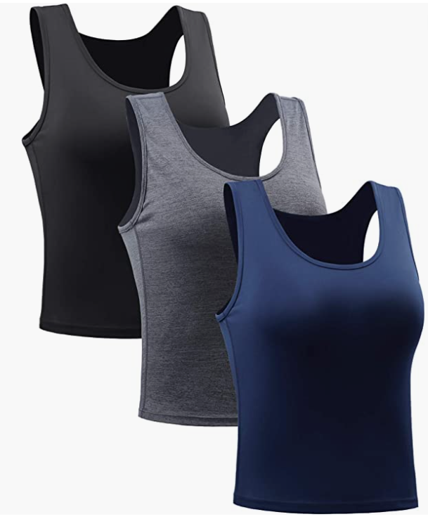 Workout Tank Tops For Women Racerback Yoga Tops Athletic 1 Or 3 Pack