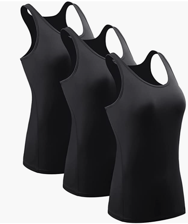 Workout Tank Tops For Women Racerback Yoga Tops Athletic 1 Or 3 Pack
