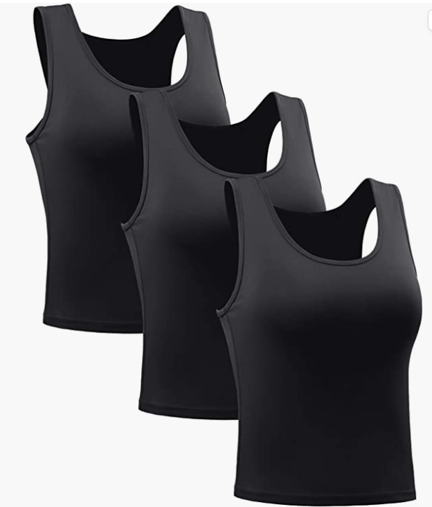 Workout Tank Tops For Women Racerback Yoga Tops Athletic 1 Or 3 Pack