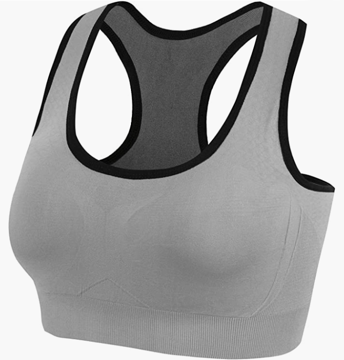 Sports Bra for Women Pocket Yoga Workout Gym Bras