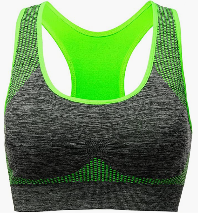 Sports Bra For Women Pocket Yoga Workout Gym Bras