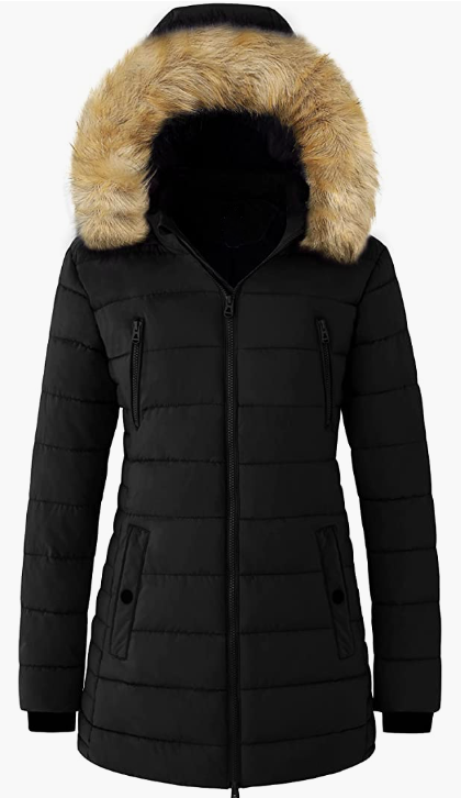 Women's Winter Coat Jacket Outerwear with Hood