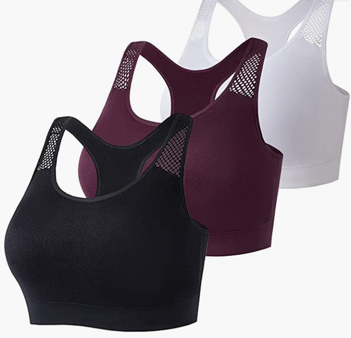 Sports Bras for Women Support Workout  Gym Activewear Running Fitness Yoga Bra