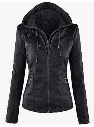 Casual Leather Jacket FOR  Women