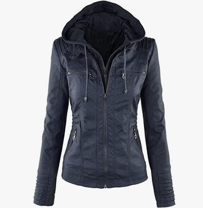 Casual Leather Jacket FOR  Women