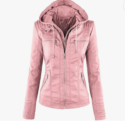 Casual Leather Jacket FOR  Women