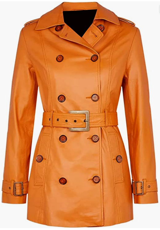REAL Lambskin Leather COAT for Women