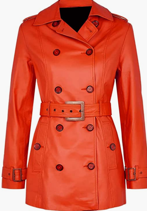 REAL Lambskin Leather COAT for Women