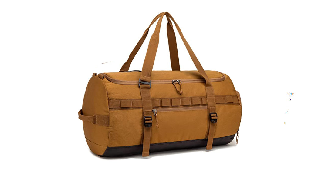 Bag with Shoe Compartment, Khaki
