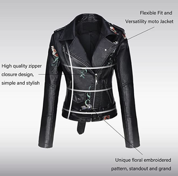 Leather Casual Jacket Short Coat