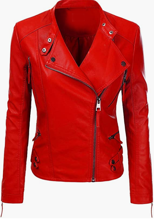 Women Genuine Leather Jacket
