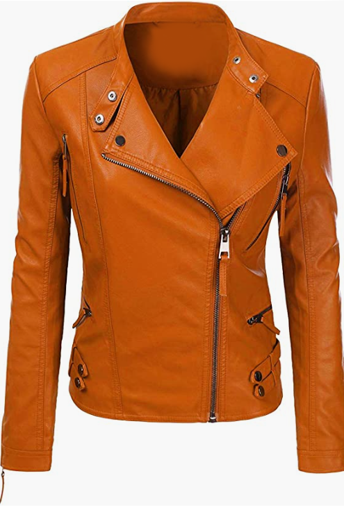 Women Genuine Leather Jacket